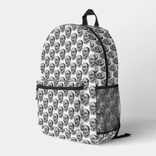 Sac À Dos Imprimé Zombies (Coin arrière droit)
