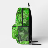 Sac À Dos Imprimé Zone verte (Droite)