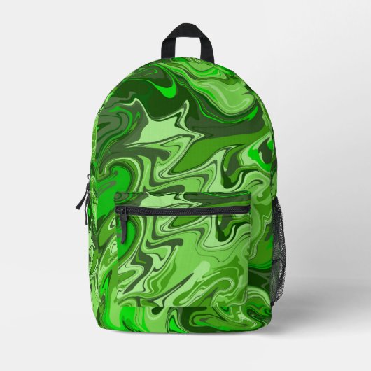 Sac À Dos Imprimé Zone verte (Recto)