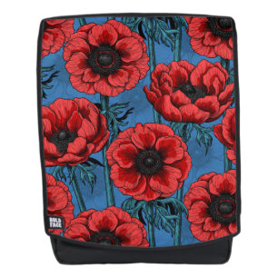 Sac À Dos Jardin de l'anémone rouge