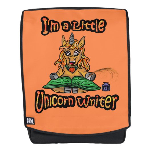 Sac À Dos Je suis un peu Unicorn Writer Back Pack (Devant)