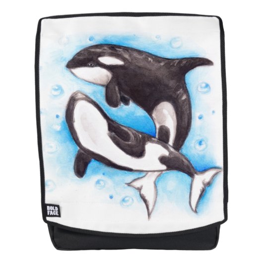 Sac À Dos jouer à l'orque (Devant)