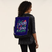 Sac À Dos Juste Une Fille Qui Aime Noël (Porté)
