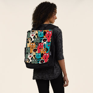 Sac À Dos La foule des chats