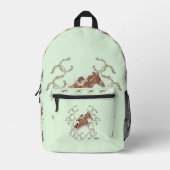 Sac à dos : La race est allumée (Recto)