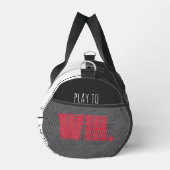 Sac à dos "LA VIE EST UN JEU, JOUER POUR GAGNER" c (Droite)