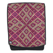 Sac À Dos Le chic boho inspiré par le tissu de boue africain (Devant)