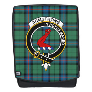 Sac À Dos Le Clan Armstrong Crest Tartan Plaid