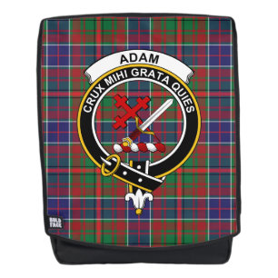 Sac À Dos Le Tartan Plaid de la Crête du Clan Ancien Adam
