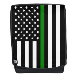 Sac À Dos Légère ligne verte : Anciens combattants patriotiq