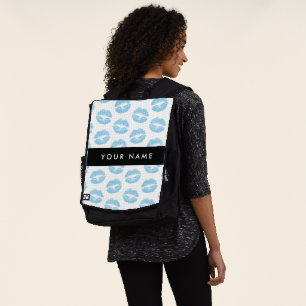 Sac À Dos Lèvres Bleues, Baiser, Baguette à lèvres, Votre No