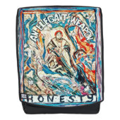 Sac À Dos L'honnêteté, une arme élégante (Devant)