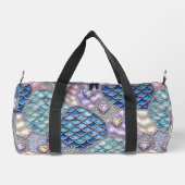 Sac à dos Licorne Sirène | Monogramme de conte de (Verso)