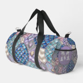 Sac à dos Licorne Sirène | Monogramme de conte de (Coin droit)