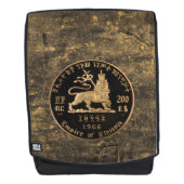 Sac À Dos Lion of Judah - Jah Rastafari (Devant)