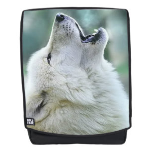 Sac À Dos Loup Blanc