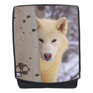 Sac À Dos Loup Blanc