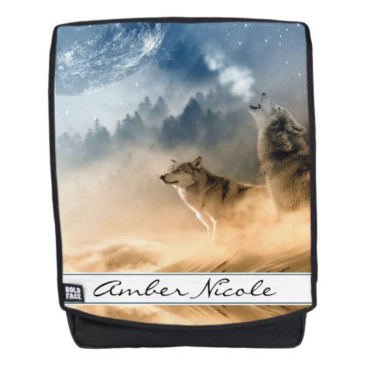 Sac À Dos Loups (Devant)