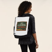 Sac À Dos Ma classe, mes règles, professeur drôle, école vin (Porté)