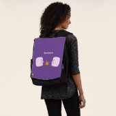 Sac À Dos Marshmallows mignons roses par dessin animé sur le (Porté)
