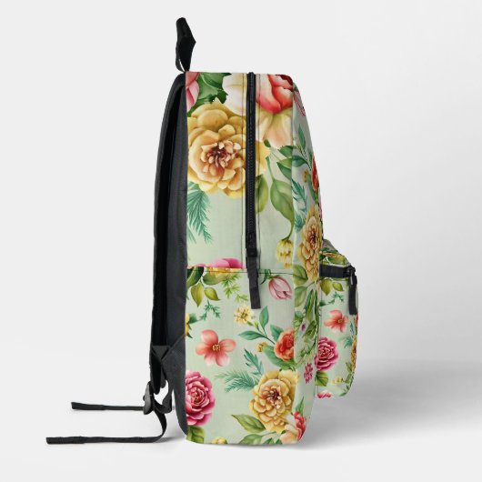 Sac à dos mignon, Sac à dos de fleurs (Gauche)