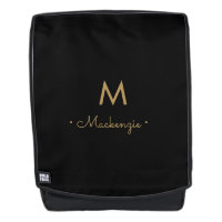 Monogramme élégant moderne or script