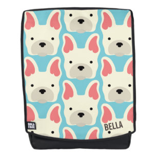 Sac À Dos Monogramme.Mignonne Chien-taureau français.