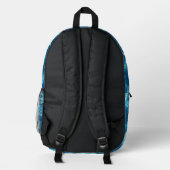 Sac à dos Monogramme Monogramme Vague Bleue (Verso)