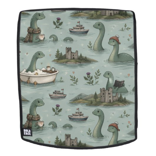 Sac À Dos Monstre du Loch Ness (Devant amovible)