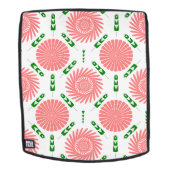 Sac À Dos motif aux fleurs roses (Devant amovible)