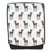 Sac À Dos Motif de cerfs, Cerf de bébé, Boho, Fleurs, Lune (Devant)