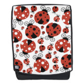 Sac À Dos Motif De Ladybugs, Mignons Ladybugs, Red Ladybugs (Devant)