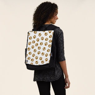 Sac À Dos Motif De Pailles, Pailles De Chien, Pailles D'Or O