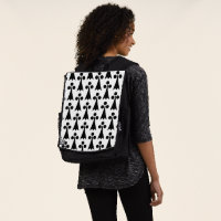 Motif Ermine, Motif Médiéval, Noir sur Blanc
