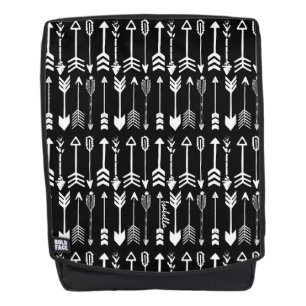 Sac À Dos Motif Flèche noir et blanc