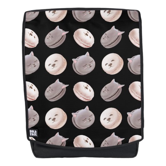 Sac À Dos Motif Macaron (Devant)