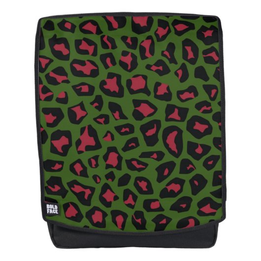 Sac À Dos Motif sans voile Leopard (Devant)