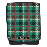 Motif turquoise avec monogramme personnalisé