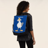 Sac À Dos Mouette drôle avec frites dessin animé (Porté)