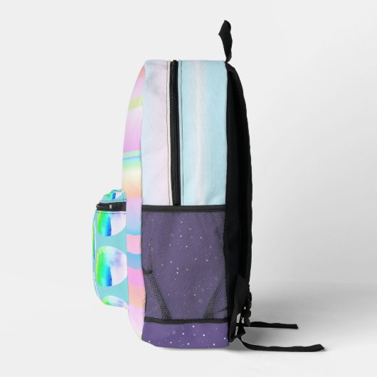 Sac à dos multicolore mou (Droite)