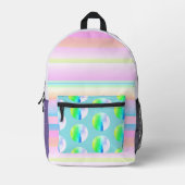 Sac à dos multicolore mou (Recto)