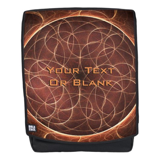 Sac À Dos Naine brune (Devant)