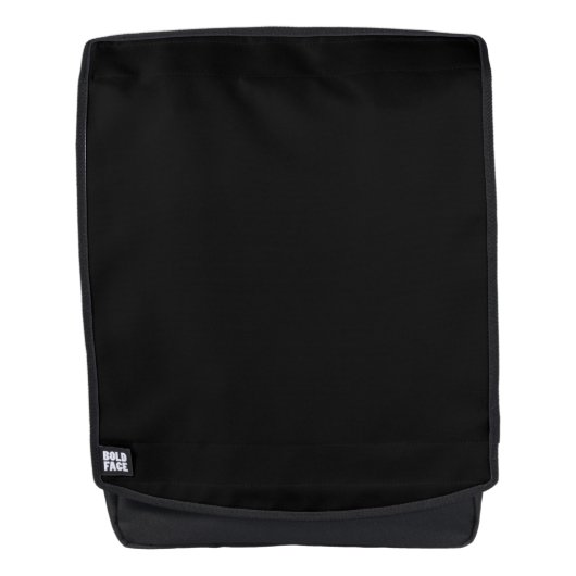 Sac à dos noir (Devant)