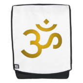 Sac À Dos Om Devanagari - Blanc (Devant)