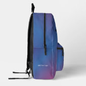 Sac à dos Ombre Gradient, Conception Personnalisab (Gauche)