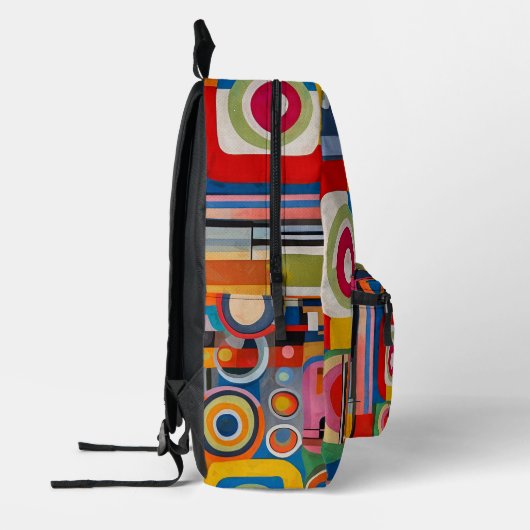 Sac à dos Op Art Design (Gauche)