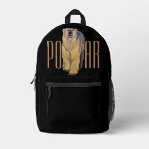 Sac à dos ours polaire sacs d'école personnalisabl