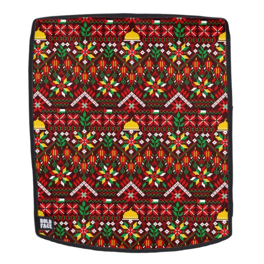 Sac À Dos Palestine Tatreez Broderie traditionnelle (Devant amovible)