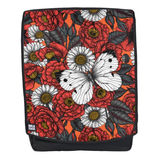 Sac À Dos Papillon blanc et rose (Devant)