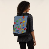 Sac À Dos papillons multicolores (Porté)